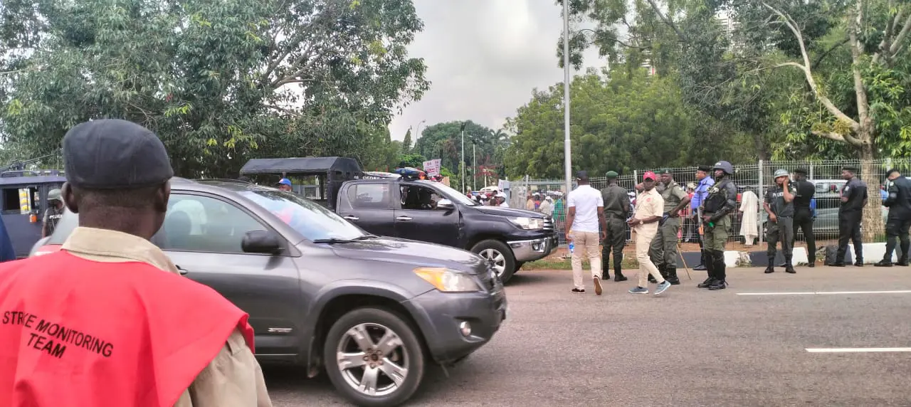 Tension As Police, University Workers Clash In Abuja Right thru Snarl