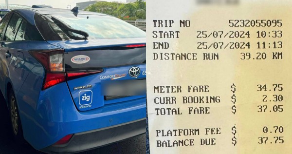 ‘Disappointed’: Passenger accuses cabby of taking longer route and charging double for stir to Changi Airport, Singapore News